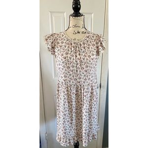 Wild Fable Cream floral Dress